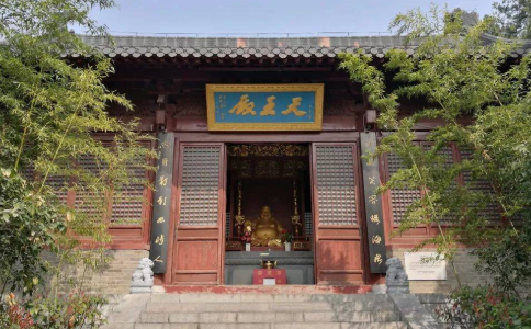 竹林寺天王殿有六位菩萨，是什么来历呢？